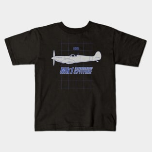 WW2 Spitfire Kids T-Shirt